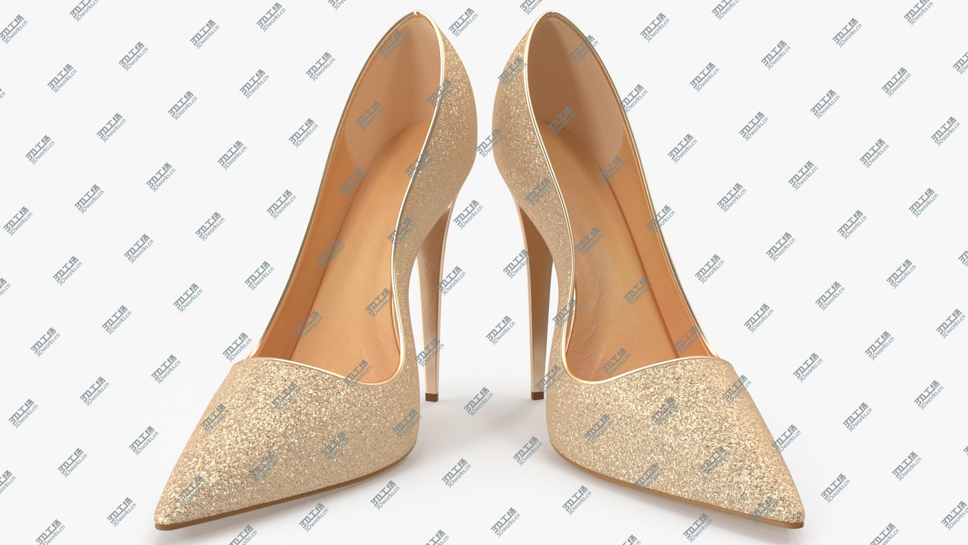 images/goods_img/202105074/Womens Shoes Gold 3D model/4.jpg